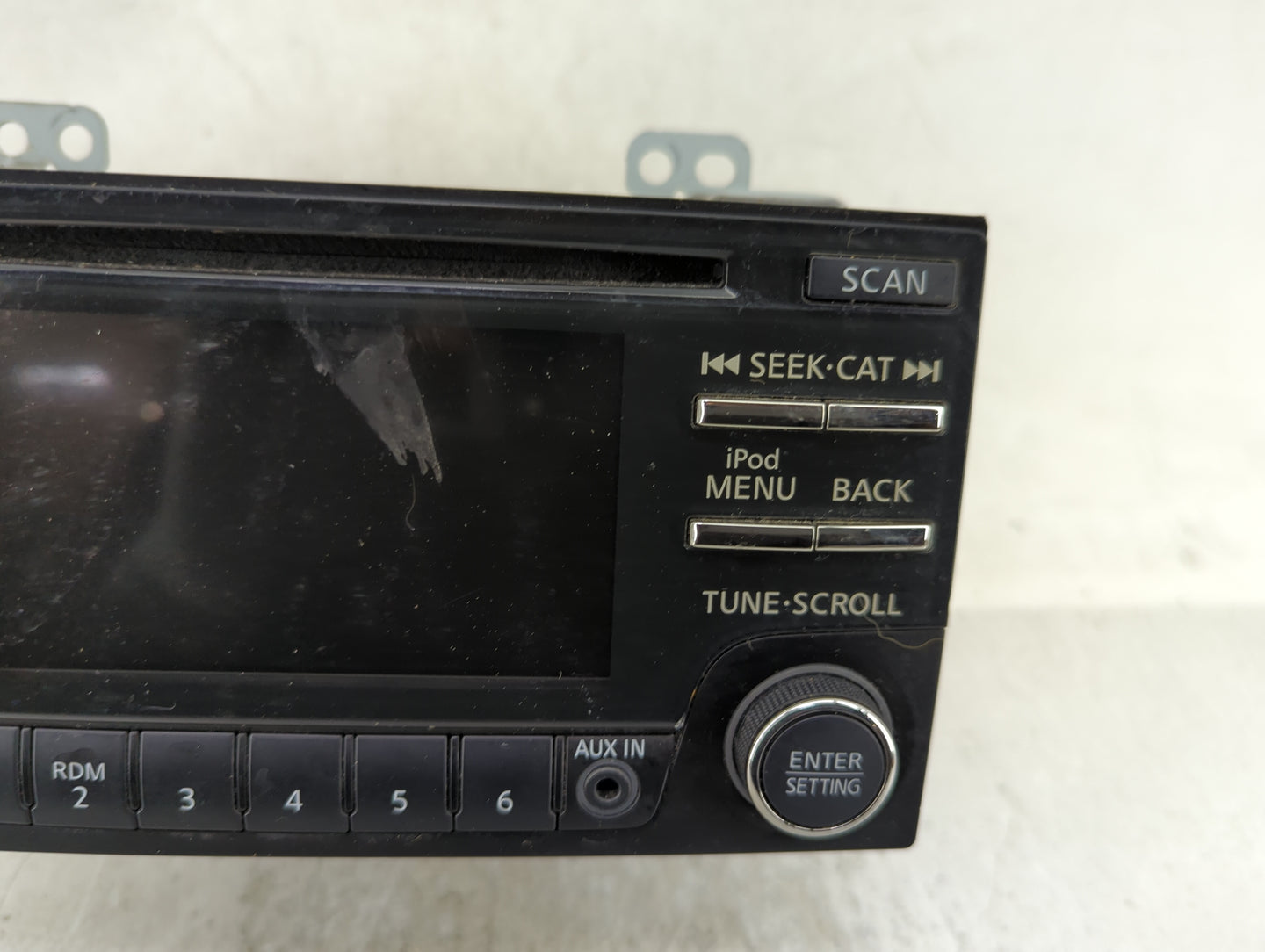 2012-2015 Nissan Rogue Radio AM FM Cd Player Receiver Replacement Fits Fits 2012 2013 2014 2015 OEM Used Auto Parts - Oemuse