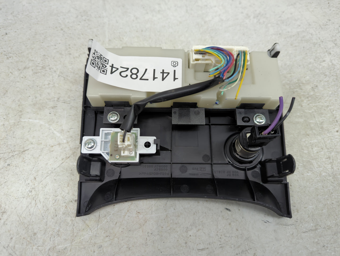 2011-2015 Nissan Rogue Climate Control Module Temperature AC/Heater Replacement P/N:27500 1VLOC Fits Fits 2011 2012 2013 201