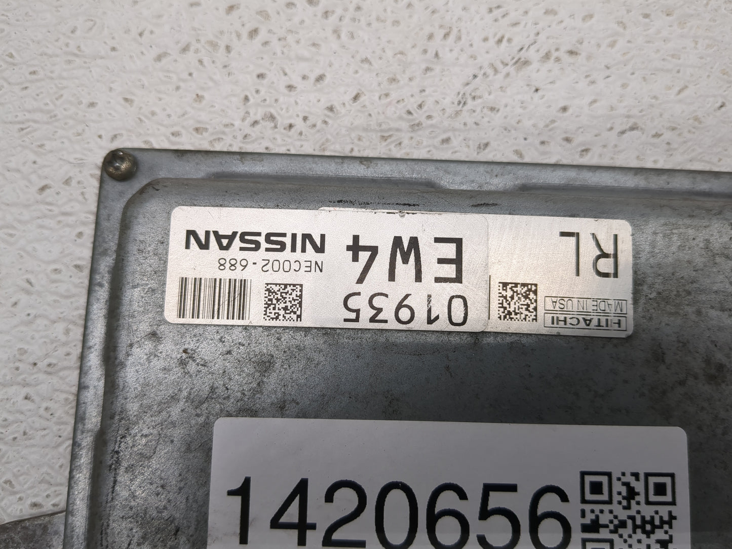 2013-2015 Nissan Rogue PCM Engine Control Computer ECU ECM PCU OEM P/N:NEC002-688 Fits Fits 2013 2014 2015 OEM Used Auto Par