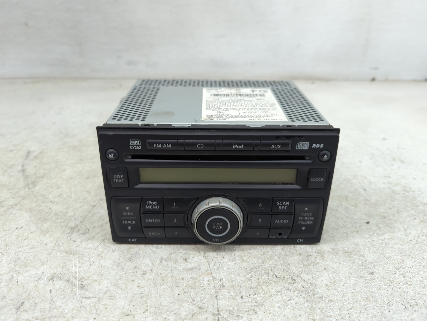2011-2015 Nissan Rogue Radio AM FM Cd Player Receiver Replacement P/N:281851VK1A PP-3135B Fits Fits 2011 2012 2013 2014 2015