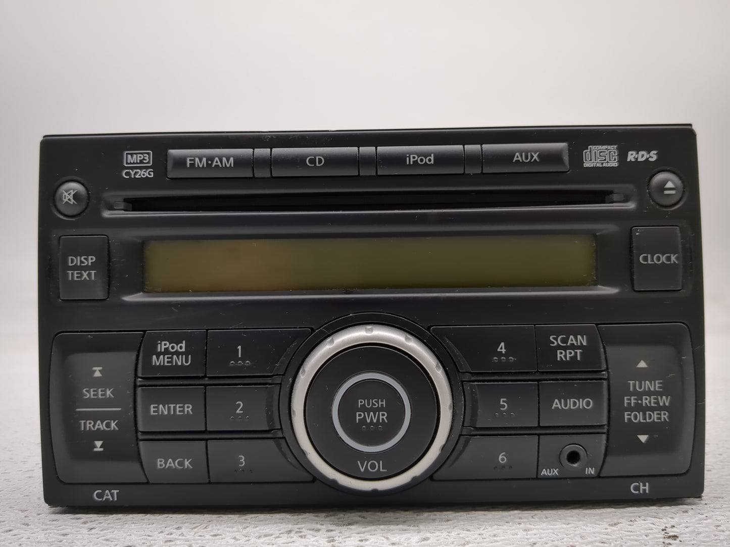 2011-2015 Nissan Rogue Radio AM FM Cd Player Receiver Replacement P/N:28185 1VK1A Fits Fits 2011 2012 2013 2014 2015 OEM Use