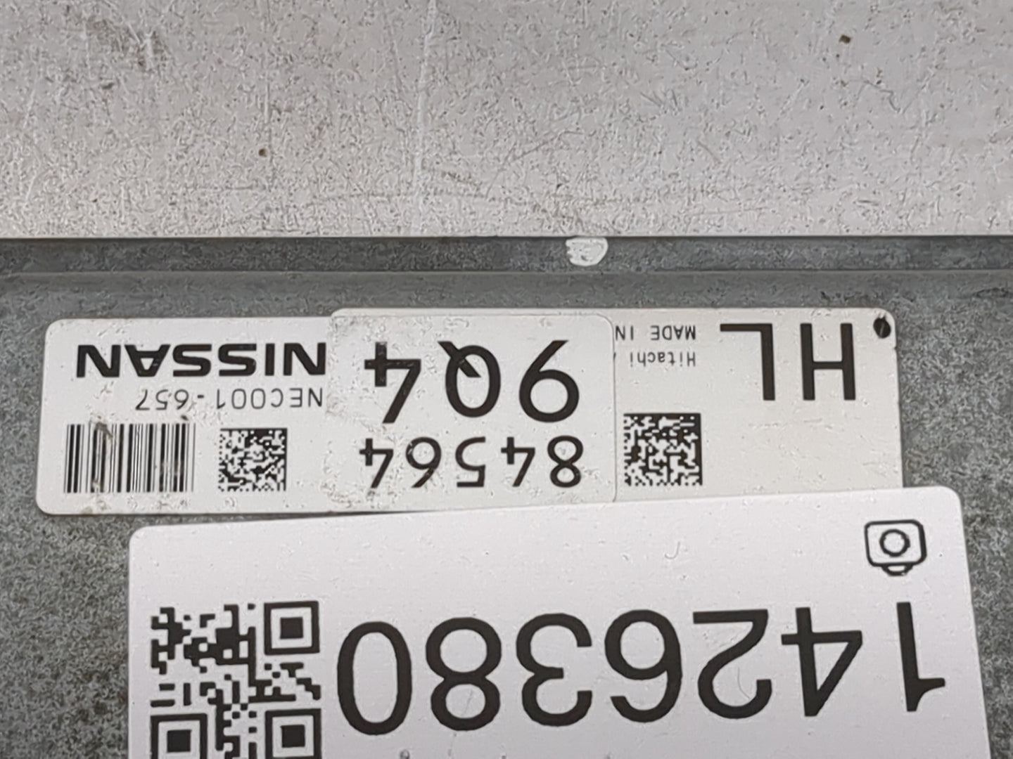 2013-2015 Nissan Rogue PCM Engine Control Computer ECU ECM PCU OEM P/N:NEC001-657 Fits Fits 2013 2014 2015 OEM Used Auto Par