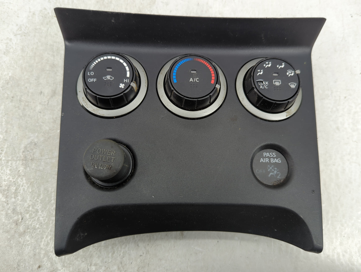 2011-2015 Nissan Rogue Climate Control Module Temperature AC/Heater Replacement P/N:27500 1VL0C 275001VL0C--A Fits OEM Used 
