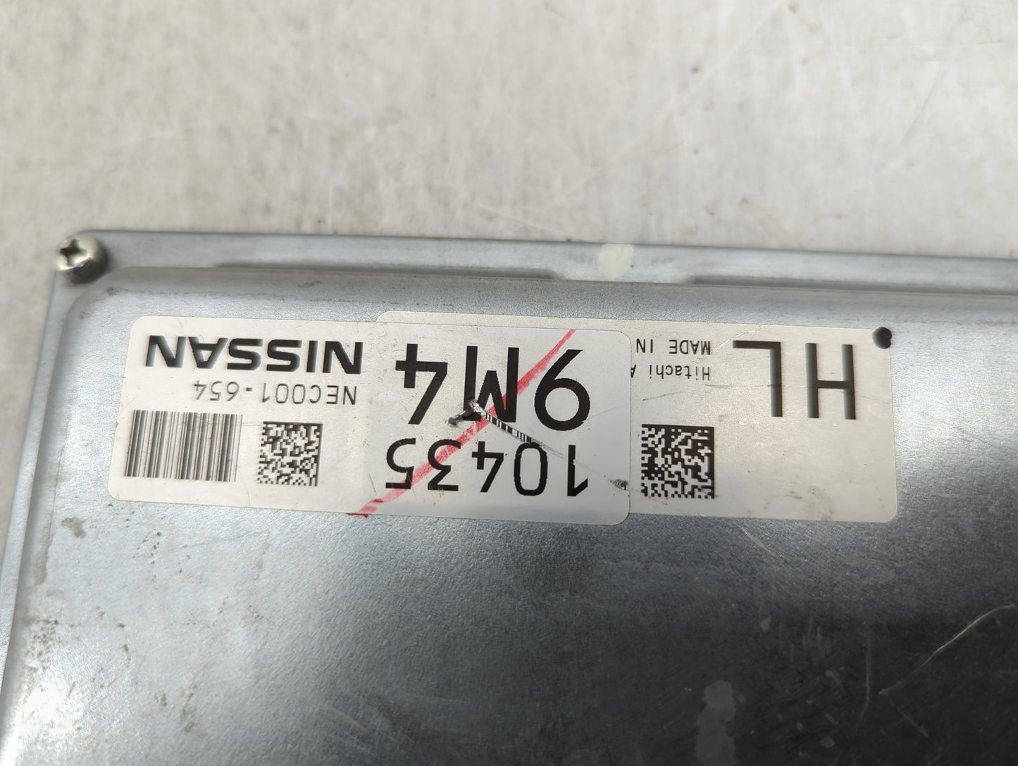 2013-2015 Nissan Rogue PCM Engine Control Computer ECU ECM PCU OEM P/N:NEC001-654 Fits Fits 2013 2014 2015 OEM Used Auto Par