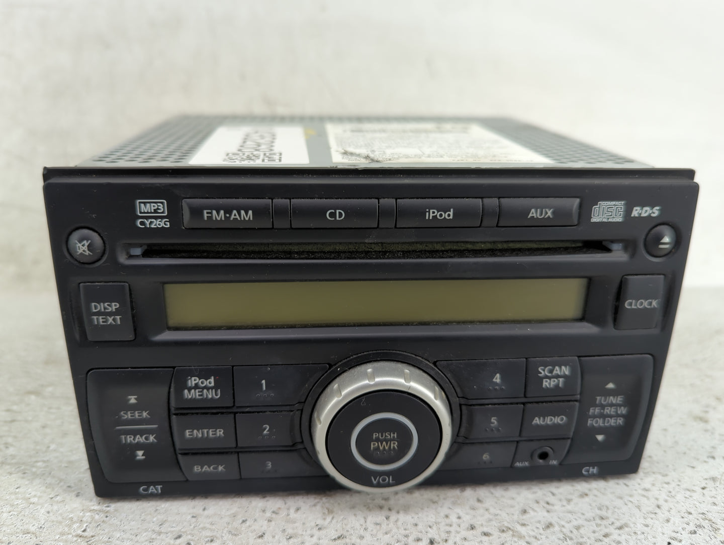 2011-2015 Nissan Rogue Radio AM FM Cd Player Receiver Replacement P/N:28185 1VK1A PP-3135B Fits Fits 2011 2012 2013 2014 201