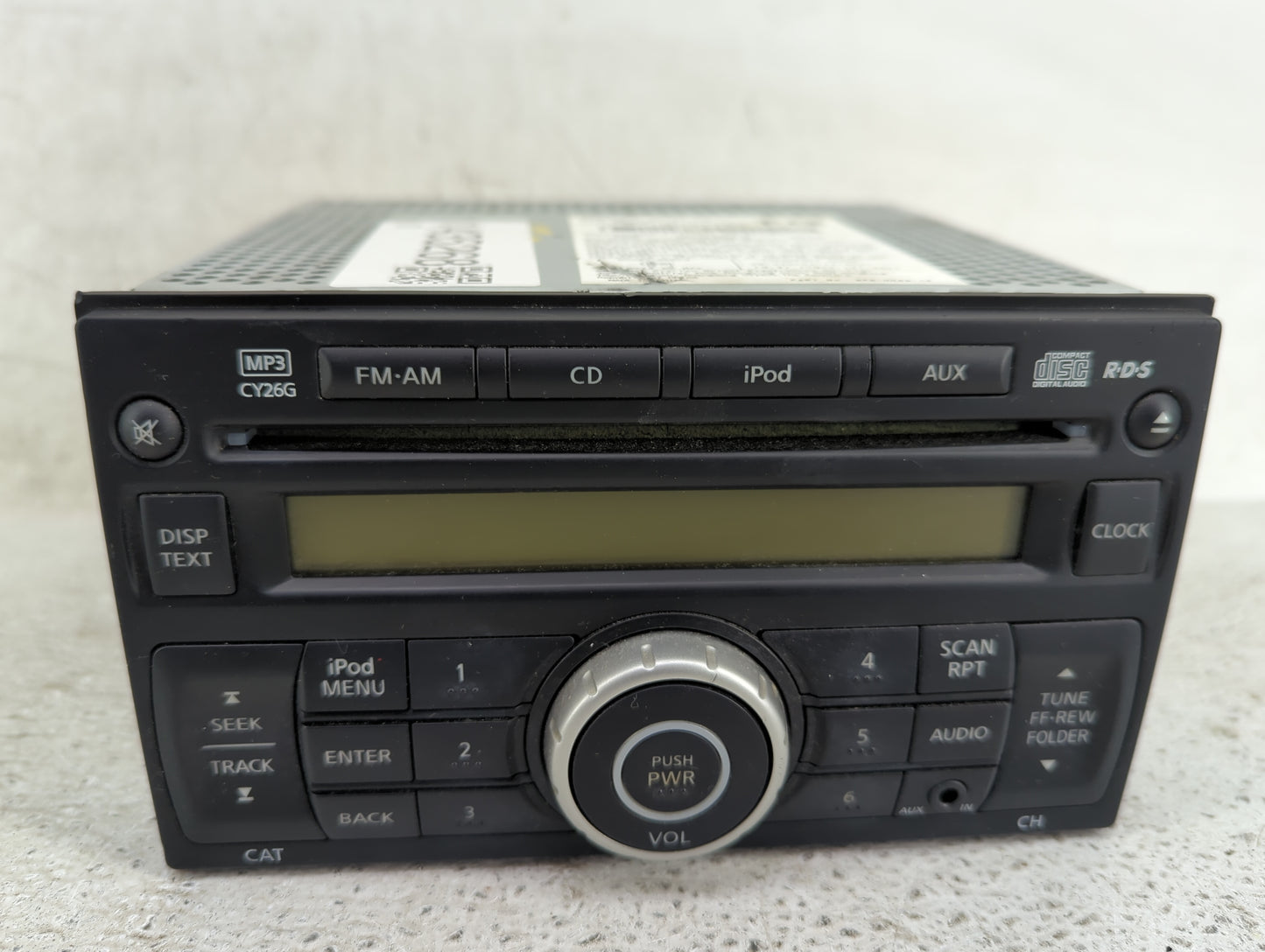 2011-2015 Nissan Rogue Radio AM FM Cd Player Receiver Replacement P/N:28185 1VK1A PP-3135B Fits Fits 2011 2012 2013 2014 201