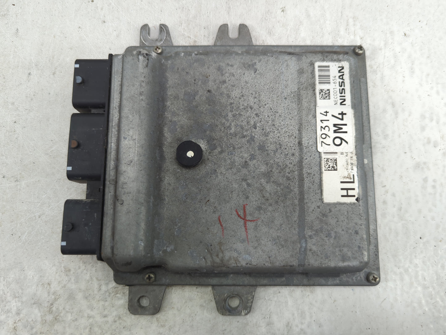 2013-2015 Nissan Rogue PCM Engine Control Computer ECU ECM PCU OEM P/N:NEC001-654 Fits Fits 2013 2014 2015 OEM Used Auto Par