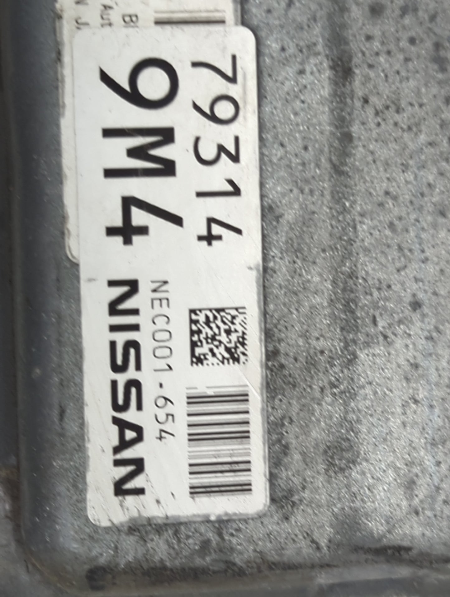 2013-2015 Nissan Rogue PCM Engine Control Computer ECU ECM PCU OEM P/N:NEC001-654 Fits Fits 2013 2014 2015 OEM Used Auto Par