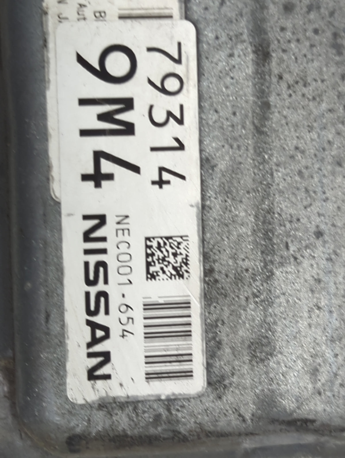 2013-2015 Nissan Rogue PCM Engine Control Computer ECU ECM PCU OEM P/N:NEC001-654 Fits 2013 2014 2015 OEM Used Auto Parts - 