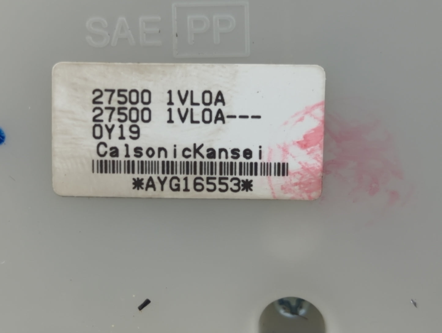 2011-2015 Nissan Rogue Climate Control Module Temperature AC/Heater Replacement P/N:27500 1VL0A AYG16553 Fits OEM Used Auto 