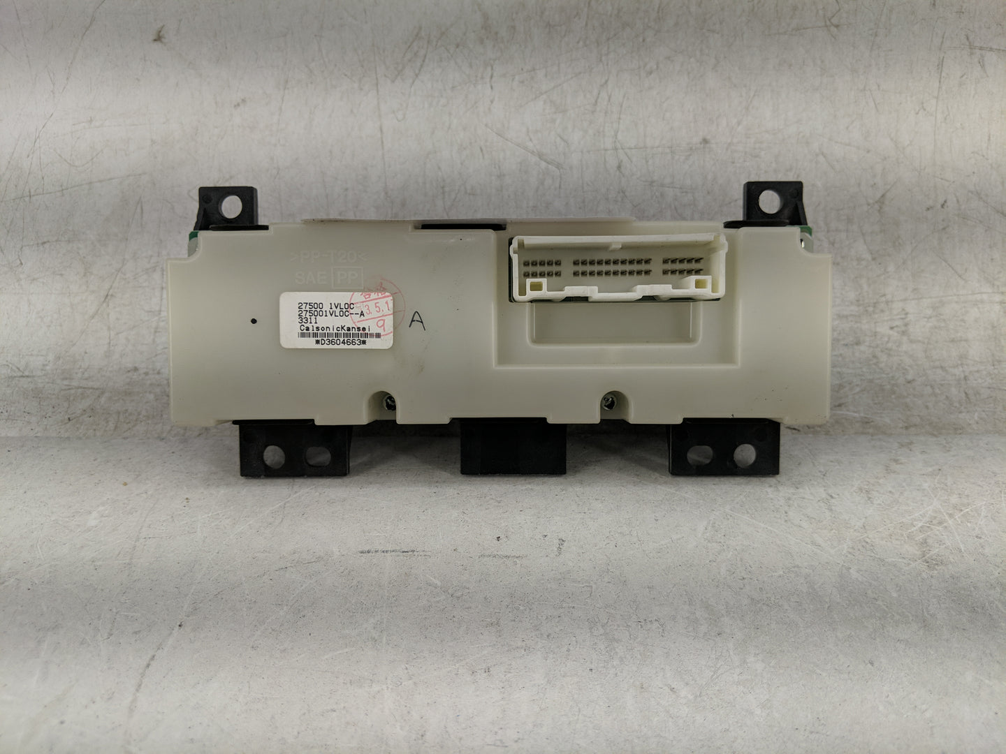 2011-2015 Nissan Rogue Climate Control Module Temperature AC/Heater Replacement P/N:275001VL0C 275001VL0C-A Fits OEM Used Au