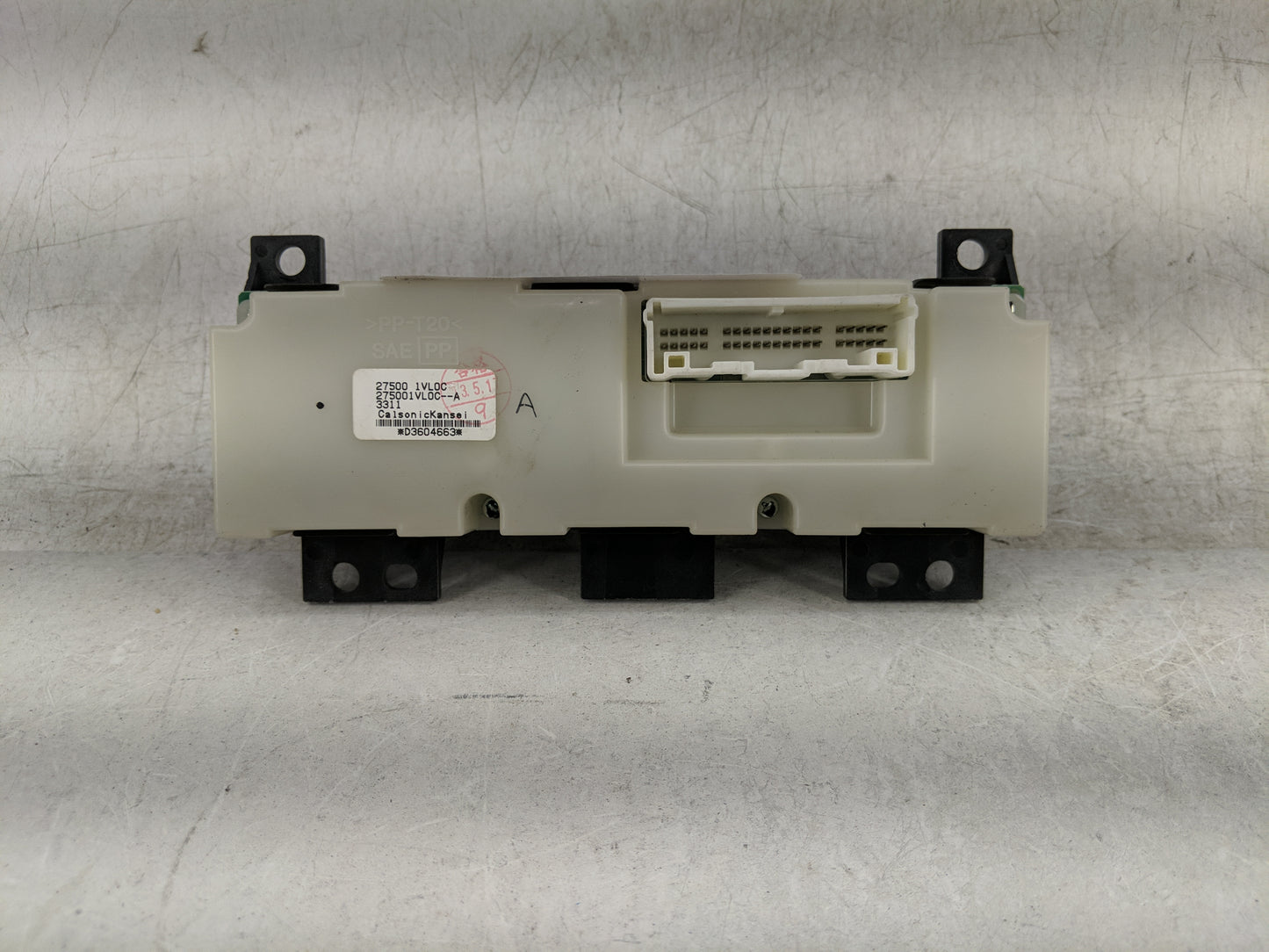 2011-2015 Nissan Rogue Climate Control Module Temperature AC/Heater Replacement P/N:275001VL0C 275001VL0C-A Fits OEM Used Au