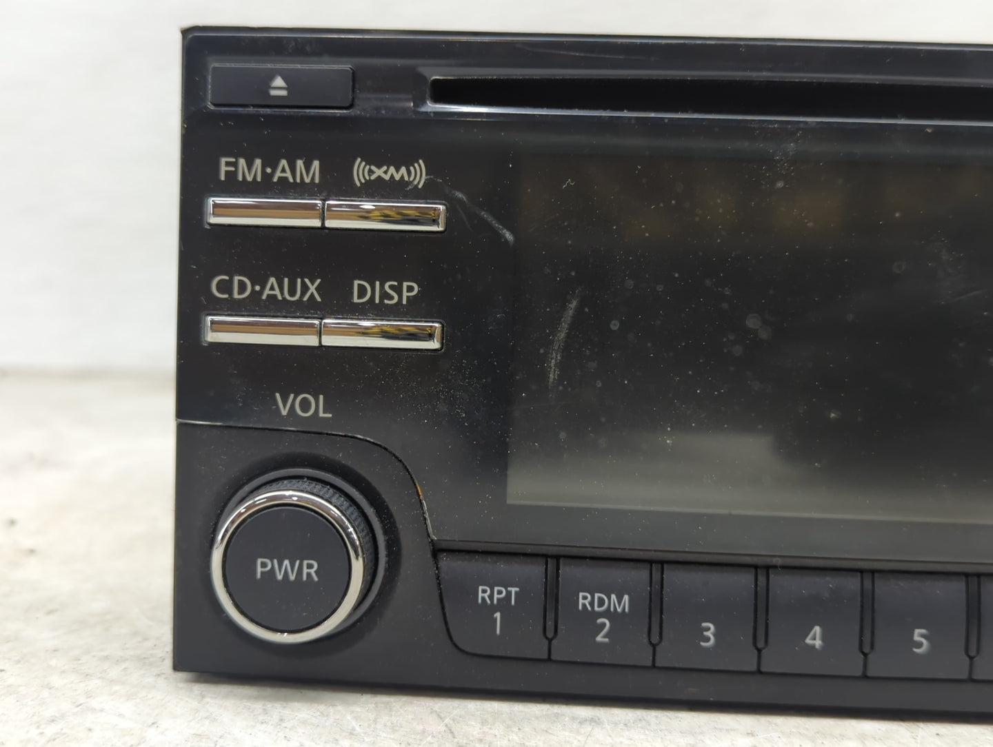2012-2015 Nissan Rogue Radio AM FM Cd Player Receiver Replacement P/N:28185 1VX2A CQ-FN51E04D Fits Fits 2012 2013 2014 2015 