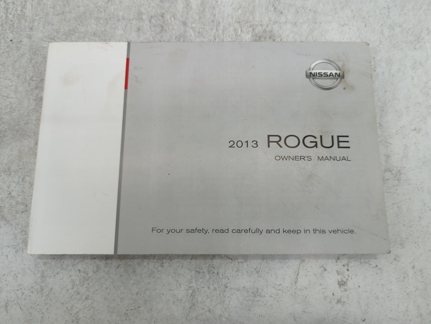 2013 Nissan Rogue Owners Manual Book Guide P/N:OM3E-0S35U0 T00UM-JM04D OEM Used Auto Parts - Oemusedautoparts1.com