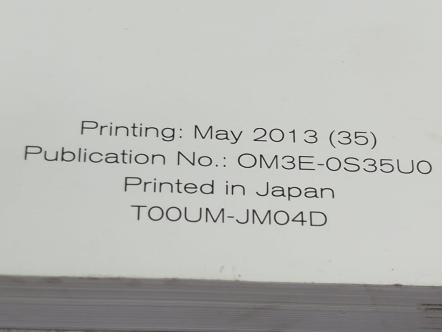 2013 Nissan Rogue Owners Manual Book Guide P/N:OM3E-0S35U0 T00UM-JM04D OEM Used Auto Parts - Oemusedautoparts1.com