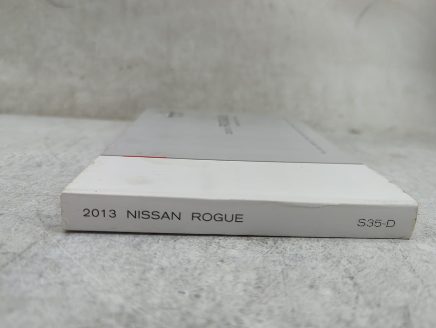 2013 Nissan Rogue Owners Manual Book Guide P/N:OM3E-0S35U0 T00UM-JM04D OEM Used Auto Parts - Oemusedautoparts1.com