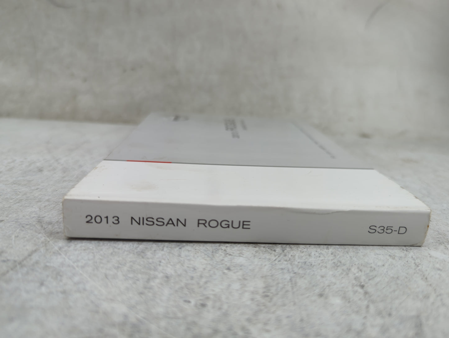 2013 Nissan Rogue Owners Manual Book Guide P/N:OM3E-0S35U0 T00UM-JM04D OEM Used Auto Parts - Oemusedautoparts1.com