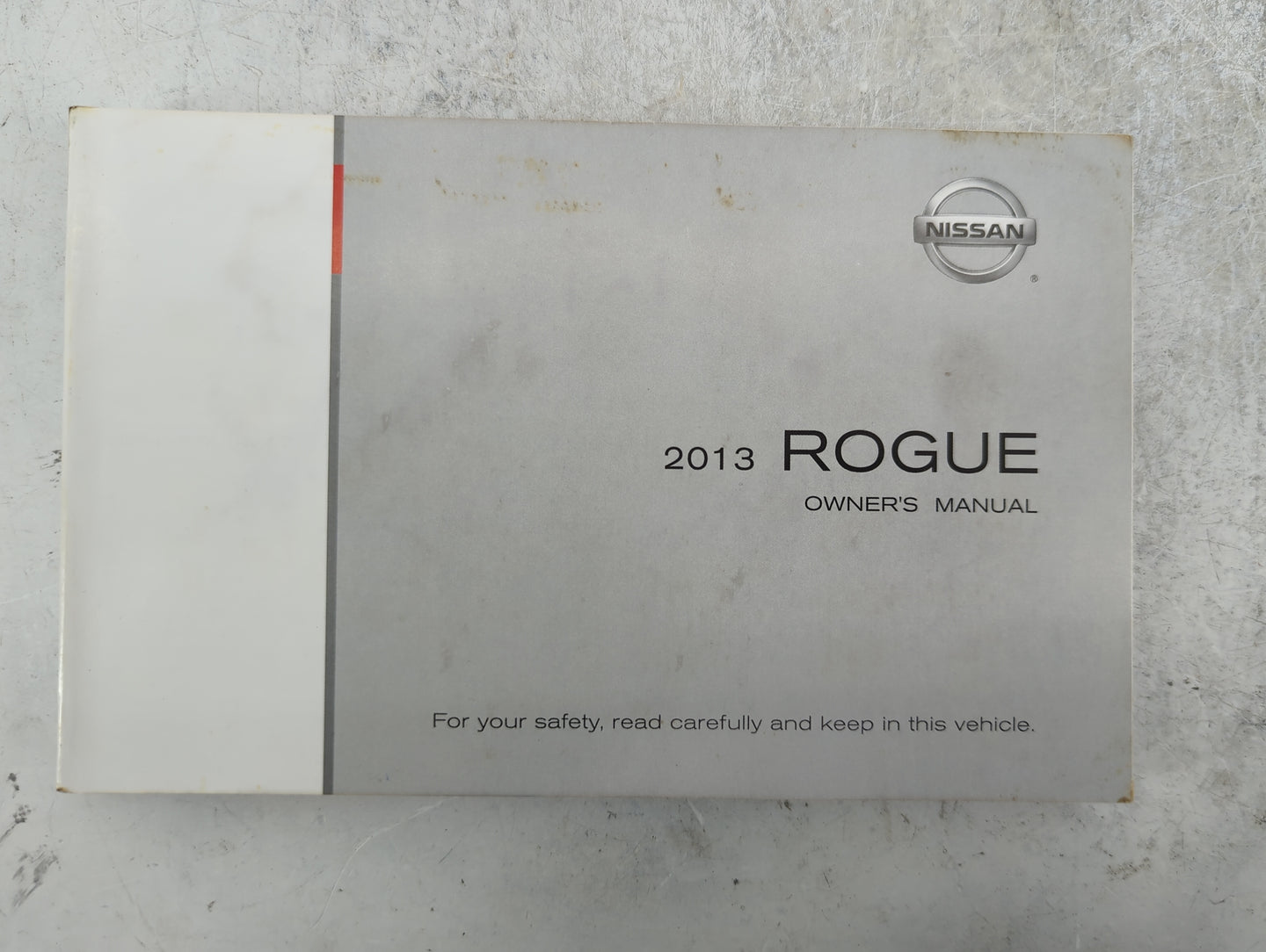 2013 Nissan Rogue Owners Manual Book Guide P/N:OM3E-0S35U1 T00UM-JM05D OEM Used Auto Parts - Oemusedautoparts1.com
