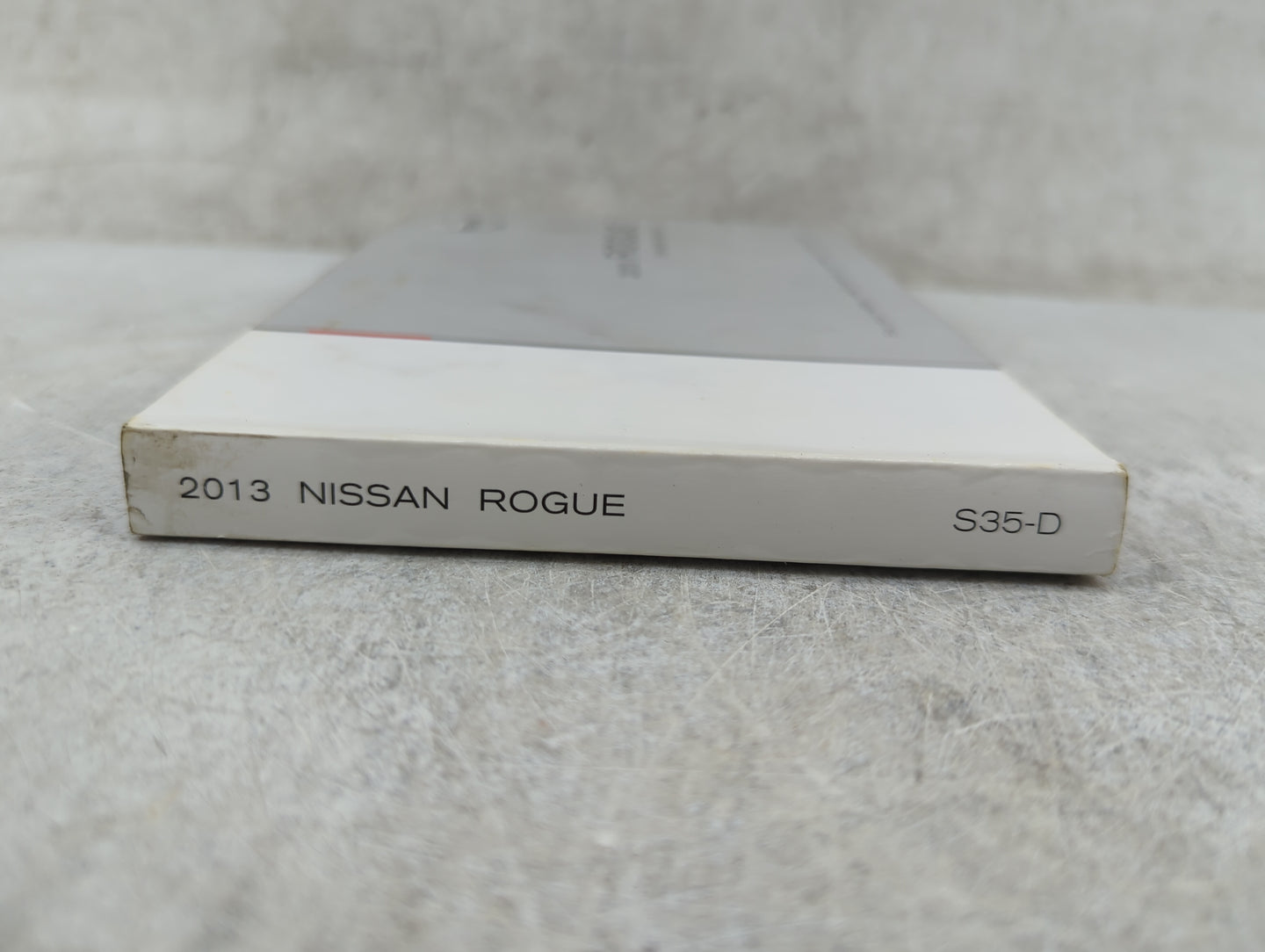 2013 Nissan Rogue Owners Manual Book Guide P/N:OM3E-0S35U1 T00UM-JM05D OEM Used Auto Parts - Oemusedautoparts1.com