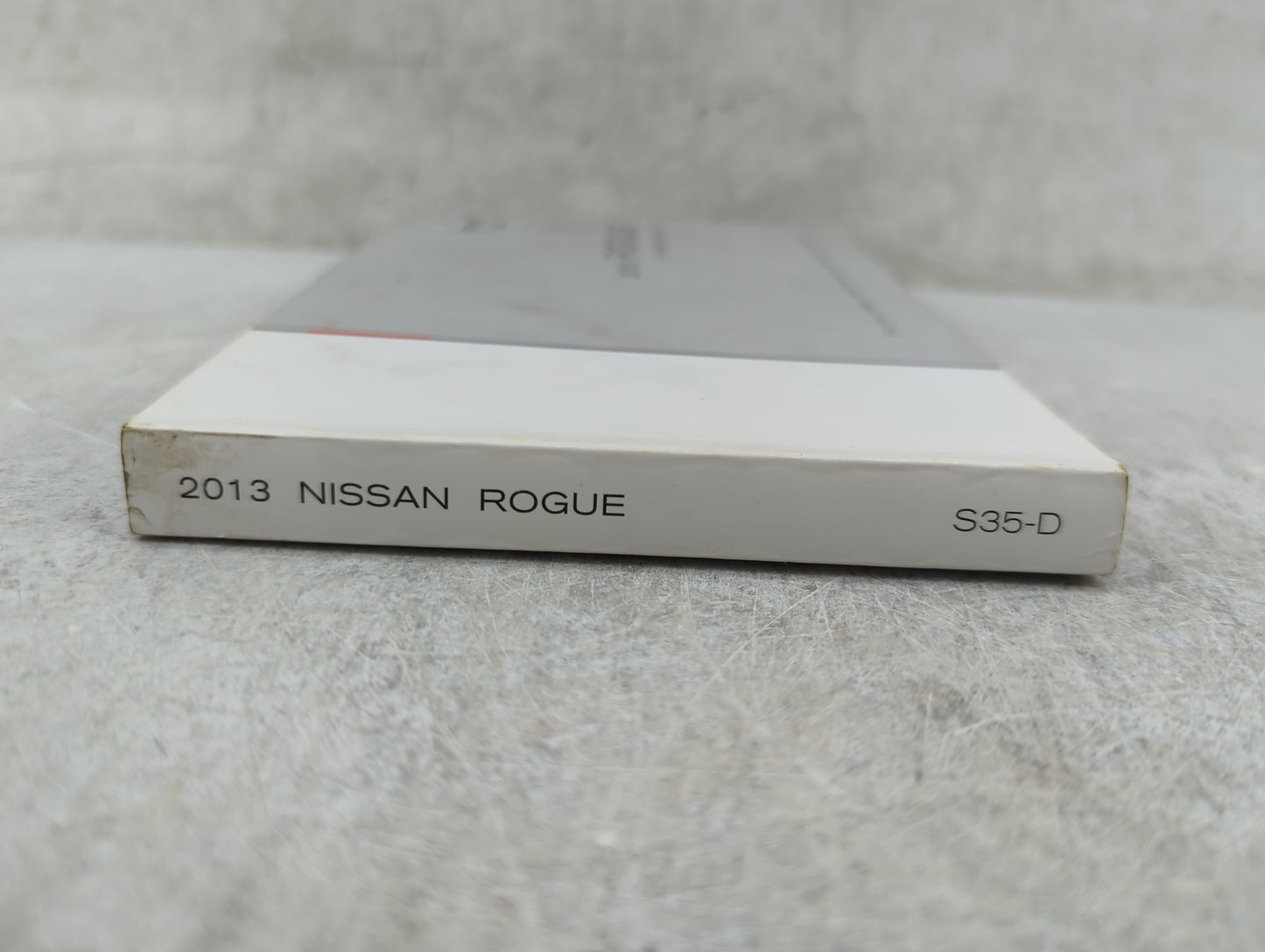 2013 Nissan Rogue Owners Manual Book Guide P/N:OM3E-0S35U1 T00UM-JM05D OEM Used Auto Parts - Oemusedautoparts1.com
