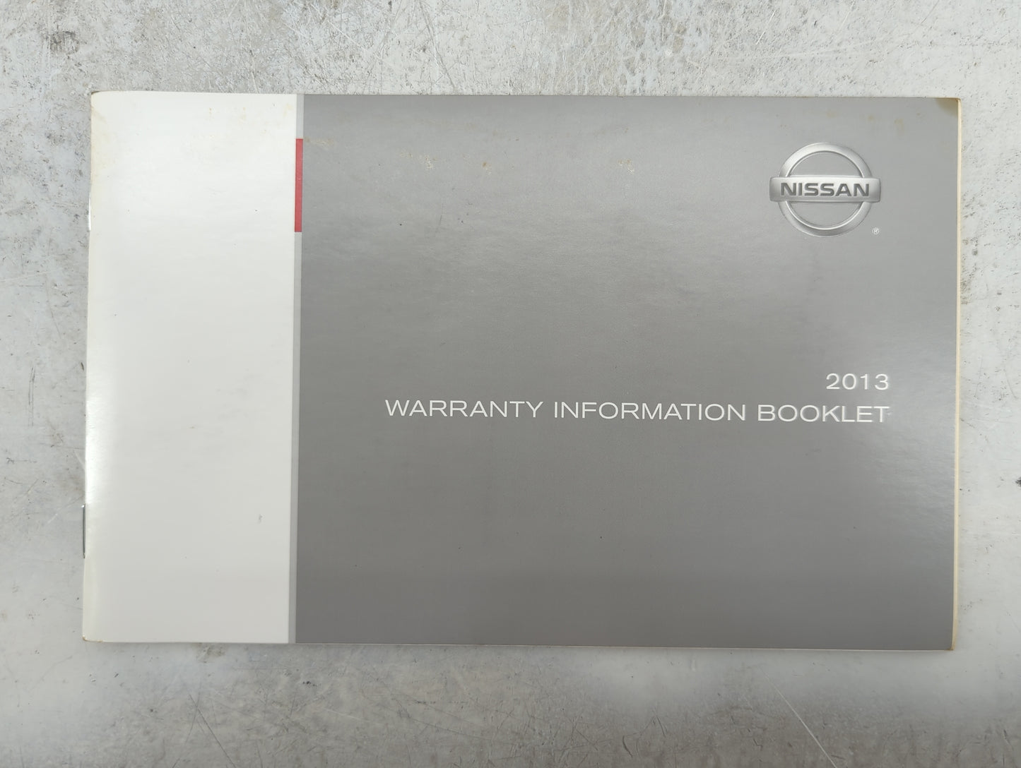 2013 Nissan Rogue Owners Manual Book Guide P/N:WB3E NALLU3 OEM Used Auto Parts - Oemusedautoparts1.com