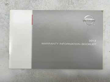 2013 Nissan Rogue Owners Manual Book Guide P/N:WB3E NALLU3 OEM Used Auto Parts - Oemusedautoparts1.com