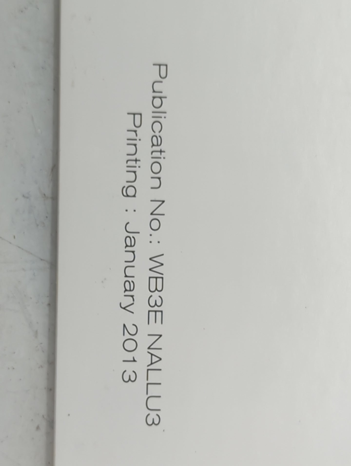 2013 Nissan Rogue Owners Manual Book Guide P/N:WB3E NALLU3 OEM Used Auto Parts - Oemusedautoparts1.com
