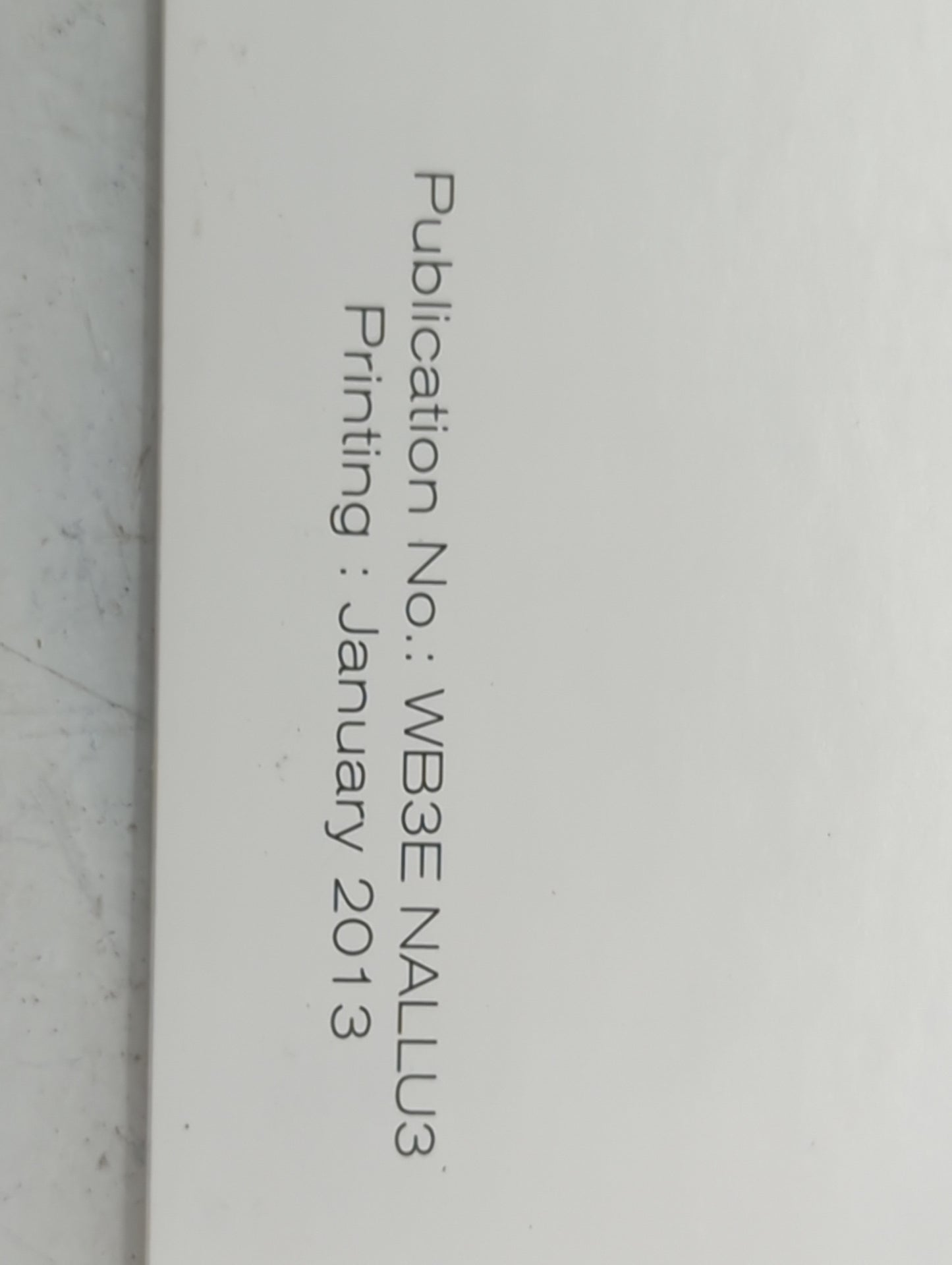 2013 Nissan Rogue Owners Manual Book Guide P/N:WB3E NALLU3 OEM Used Auto Parts - Oemusedautoparts1.com