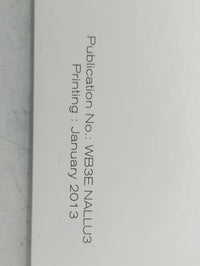 2013 Nissan Rogue Owners Manual Book Guide P/N:WB3E NALLU3 OEM Used Auto Parts - Oemusedautoparts1.com