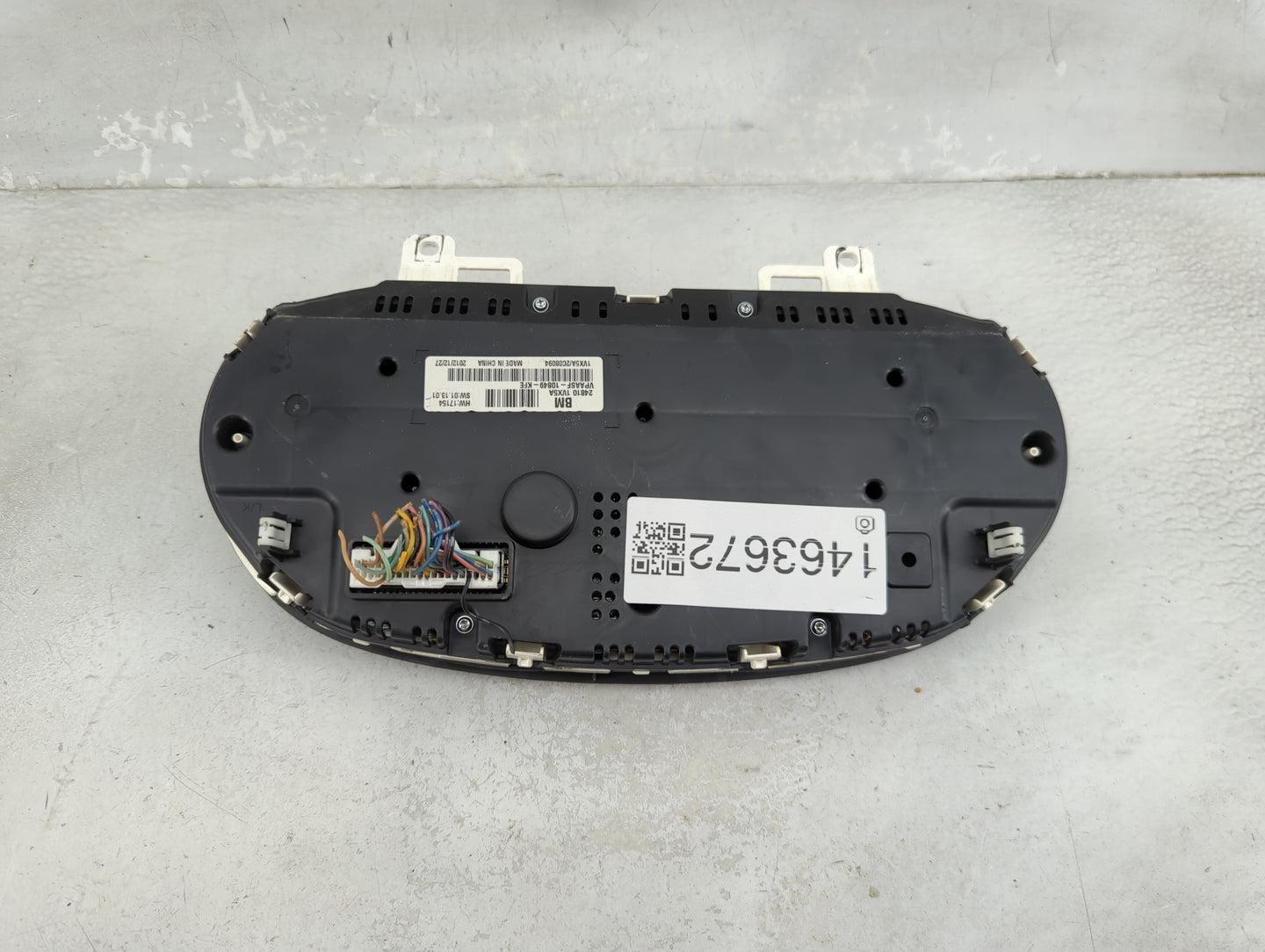 2012-2015 Nissan Rogue Instrument Cluster Speedometer Gauges P/N:24810 1VX5A VPAASF-10849-KFE Miles:95K Fits OEM Used Auto P