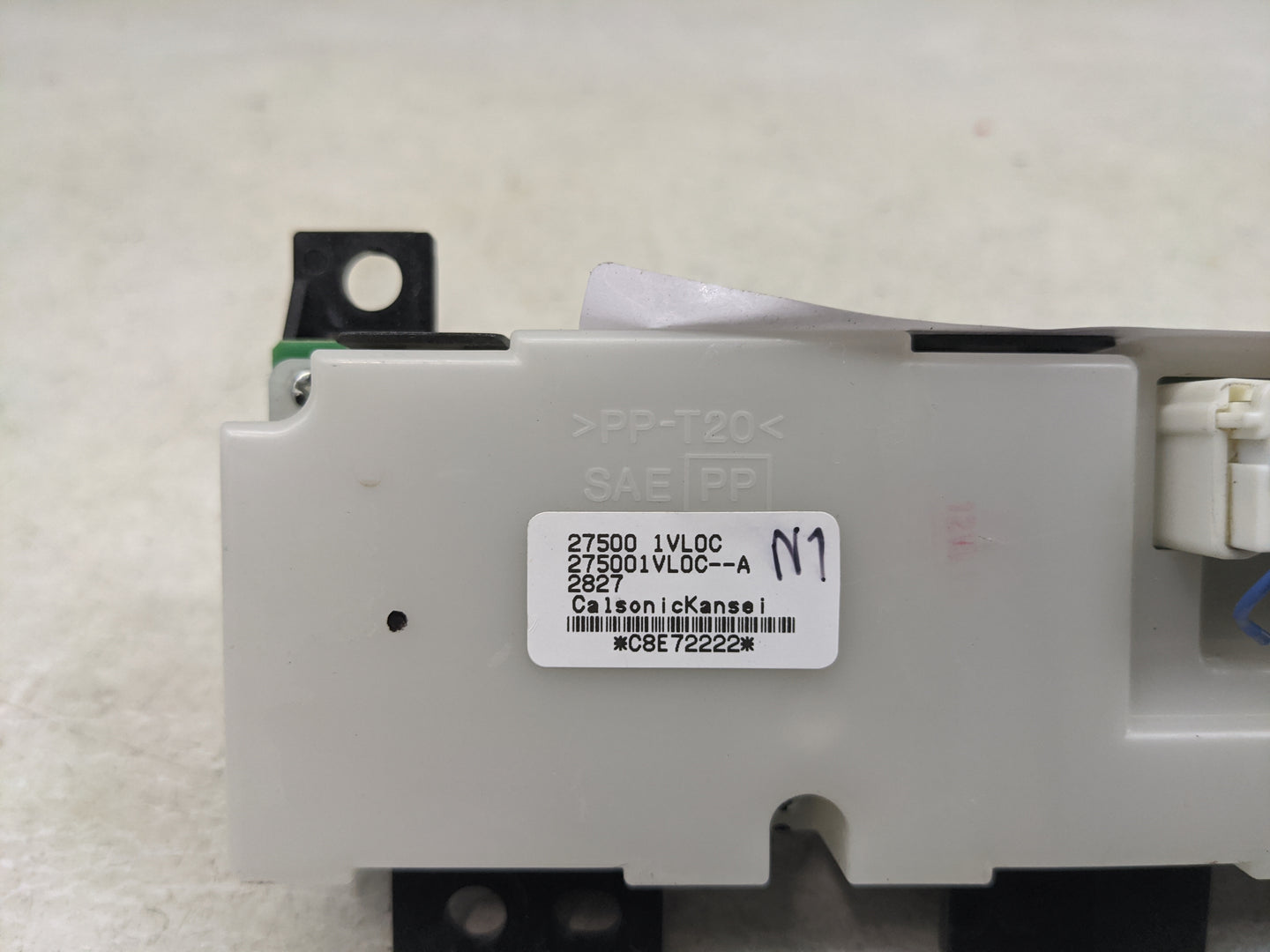 2011-2015 Nissan Rogue Climate Control Module Temperature AC/Heater Replacement P/N:27500 1VL0C 275001VL0C--A Fits OEM Used 