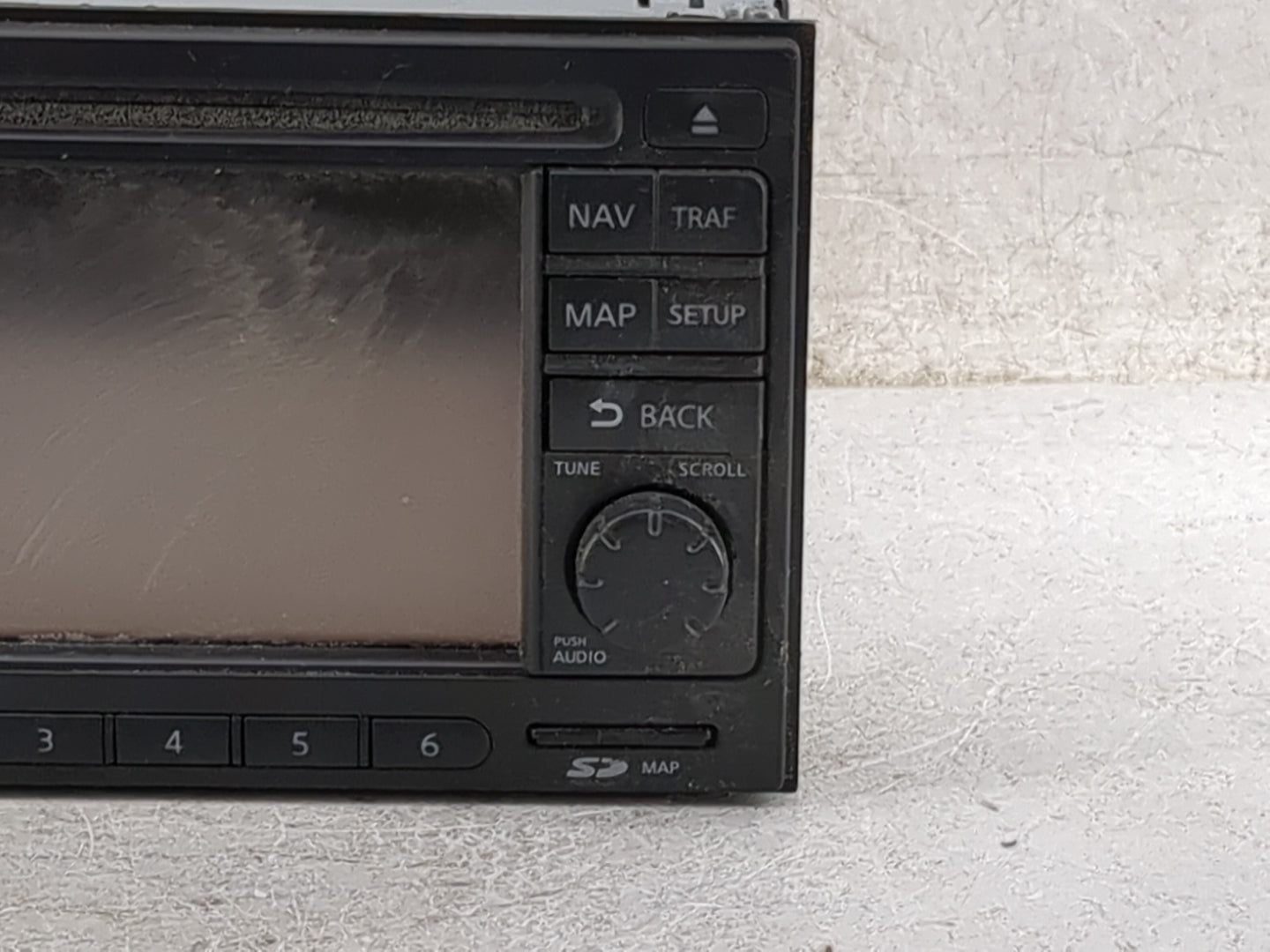 2012-2015 Nissan Rogue Radio AM FM Cd Player Receiver Replacement P/N:7612051458 259151VX1B Fits Fits 2012 2013 2014 2015 OE
