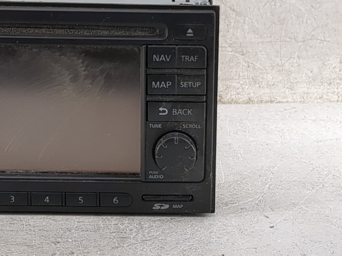 2012-2015 Nissan Rogue Radio AM FM Cd Player Receiver Replacement P/N:7612051458 259151VX1B Fits Fits 2012 2013 2014 2015 OE