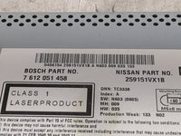2012-2015 Nissan Rogue Radio AM FM Cd Player Receiver Replacement P/N:7612051458 259151VX1B Fits Fits 2012 2013 2014 2015 OE
