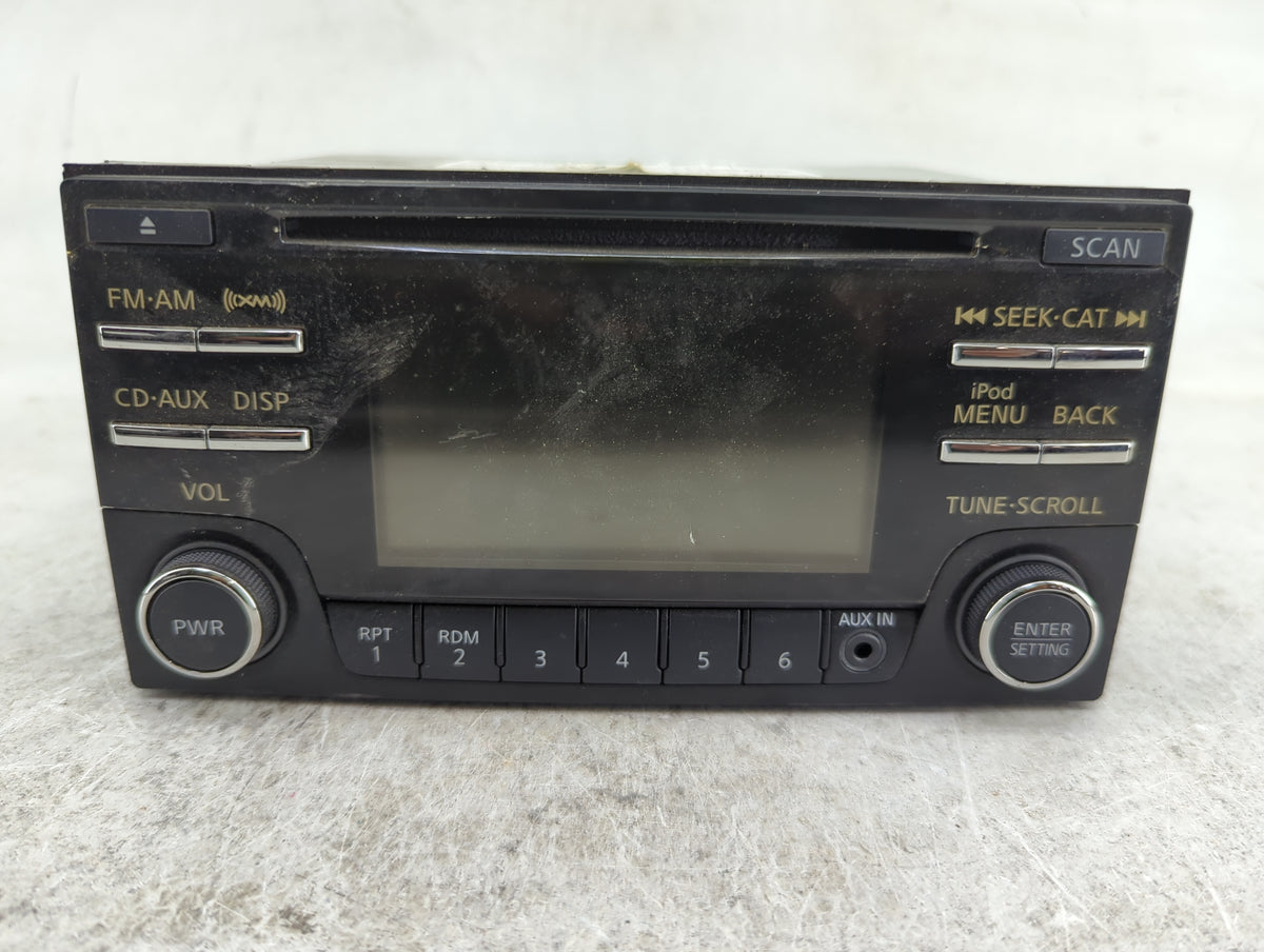 2012-2015 Nissan Rogue Radio AM FM Cd Player Receiver Replacement P/N:E4AZP20M Fits Fits 2012 2013 2014 2015 OEM Used Auto P