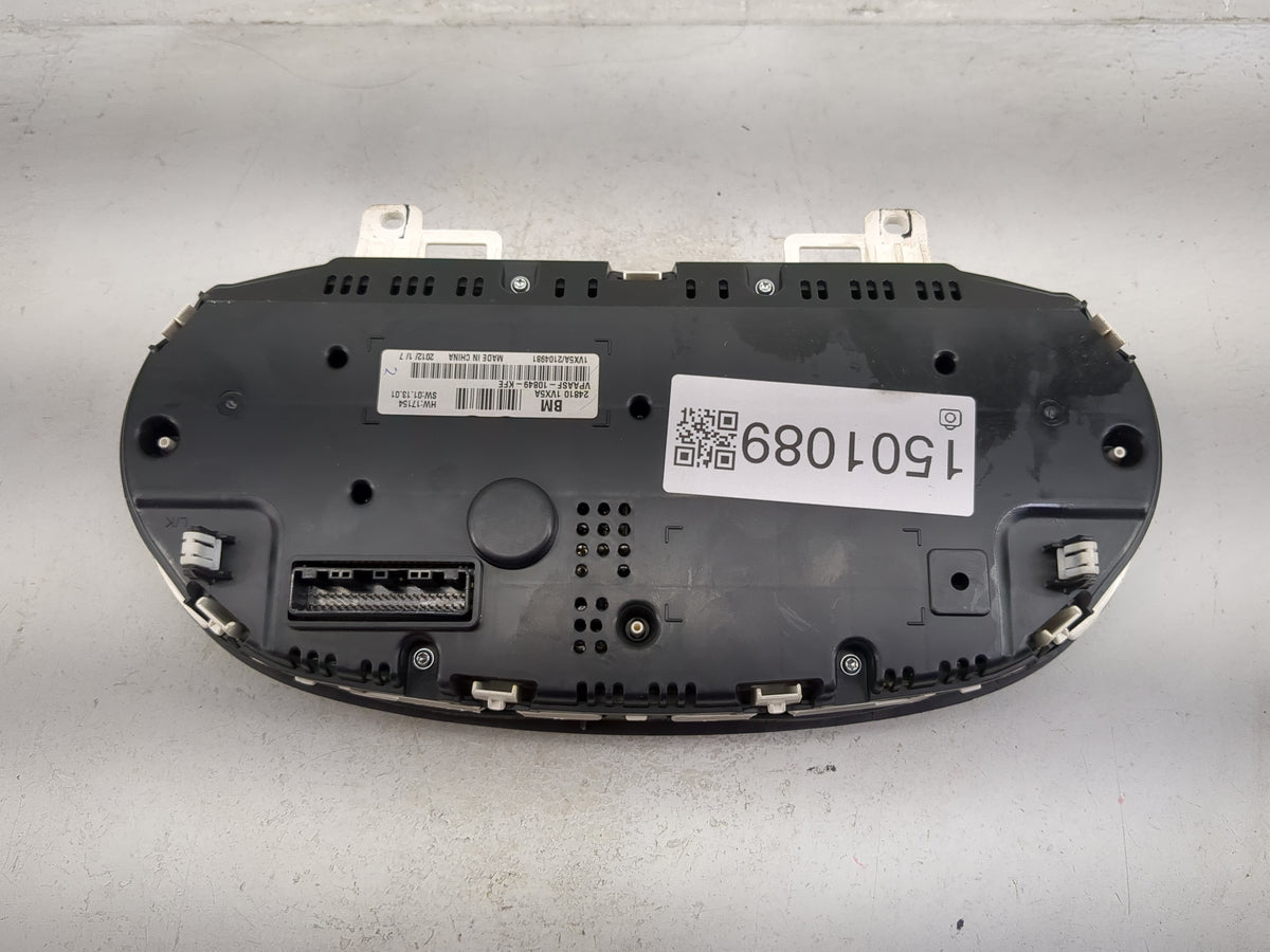 2012-2015 Nissan Rogue Instrument Cluster Speedometer Gauges P/N:24810 1VX5A VPAASF-10849-KFE Miles: Fits Fits 2012 2013 201