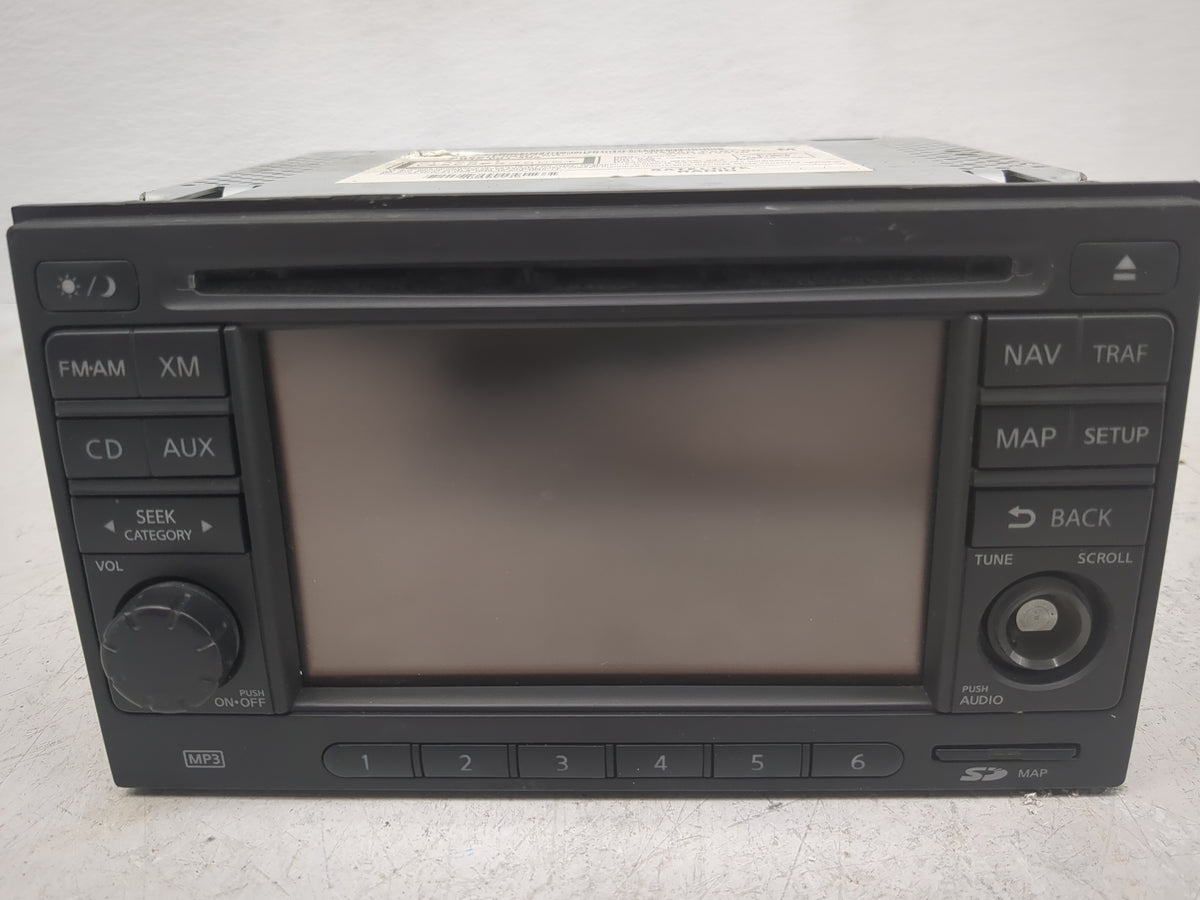 2012-2015 Nissan Rogue Radio AM FM Cd Player Receiver Replacement P/N:CM1458 D 0409904 7 612 051 458 Fits Fits 2012 2013 201