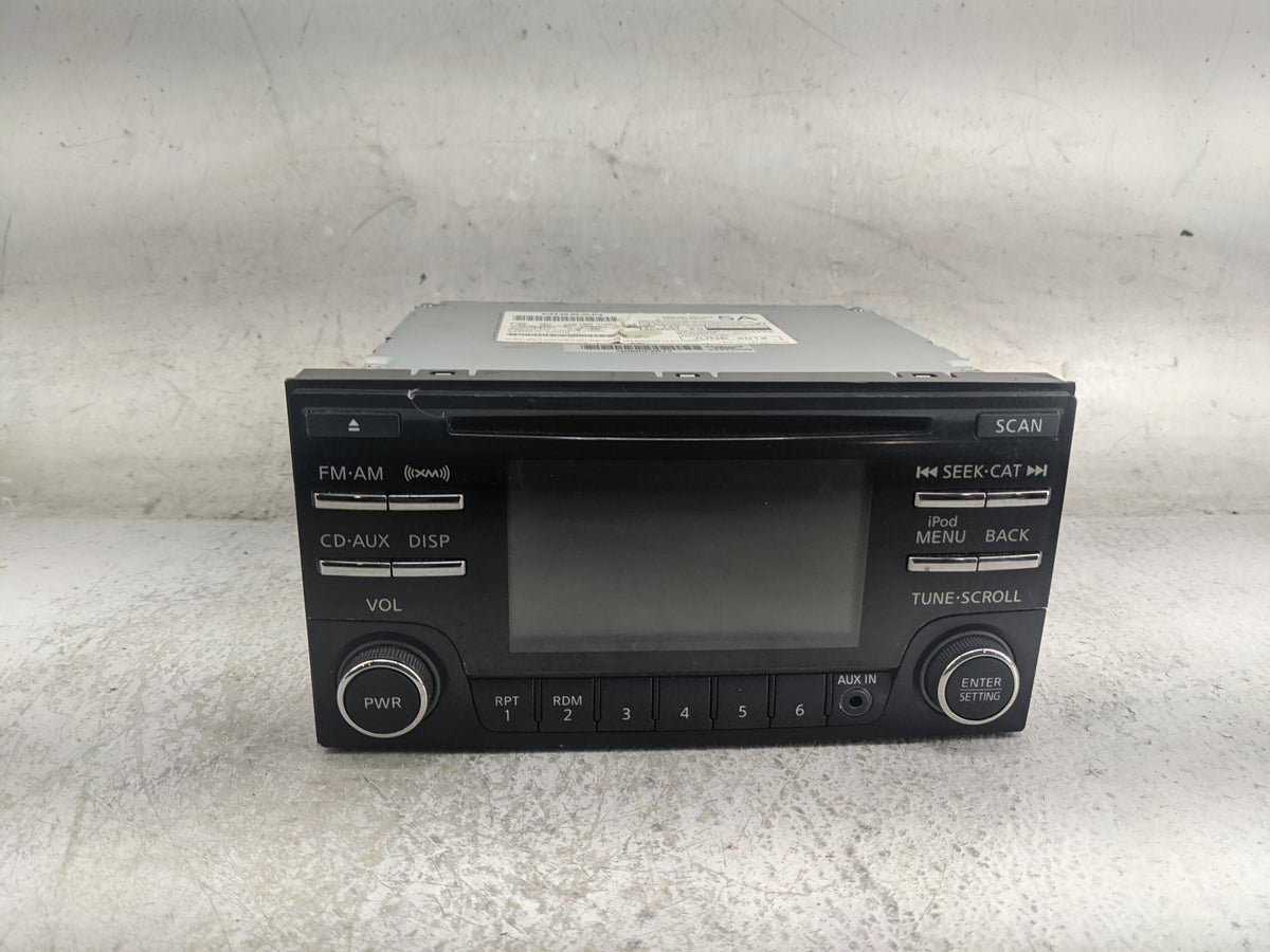2012-2015 Nissan Rogue Radio AM FM Cd Player Receiver Replacement P/N:281851VX1A PN-FN51E Fits Fits 2012 2013 2014 2015 OEM 