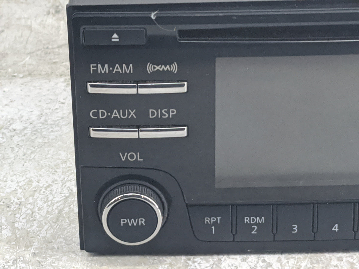 2012-2015 Nissan Rogue Radio AM FM Cd Player Receiver Replacement P/N:281851VX1A PN-FN51E Fits Fits 2012 2013 2014 2015 OEM 