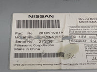 2012-2015 Nissan Rogue Radio AM FM Cd Player Receiver Replacement P/N:281851VX1A PN-FN51E Fits Fits 2012 2013 2014 2015 OEM 