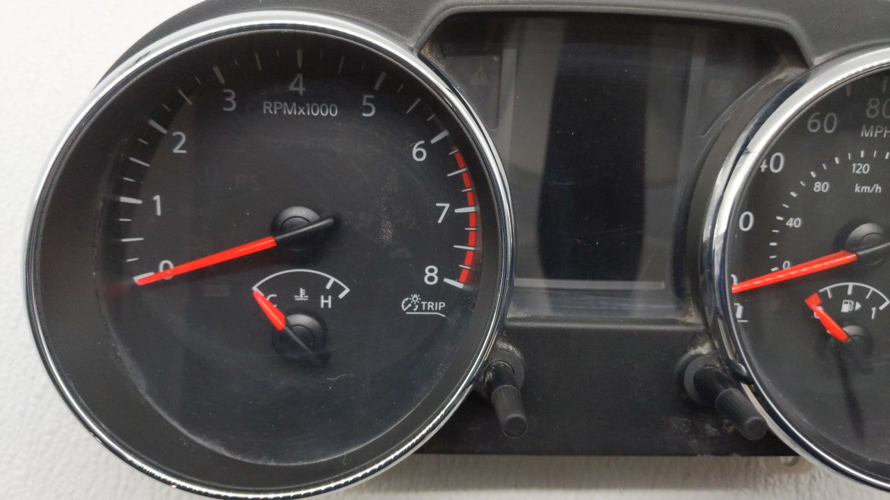 2012-2015 Nissan Rogue Instrument Cluster Speedometer Gauges P/N:24810 1VX5A Fits Fits 2012 2013 2014 2015 OEM Used Auto Par