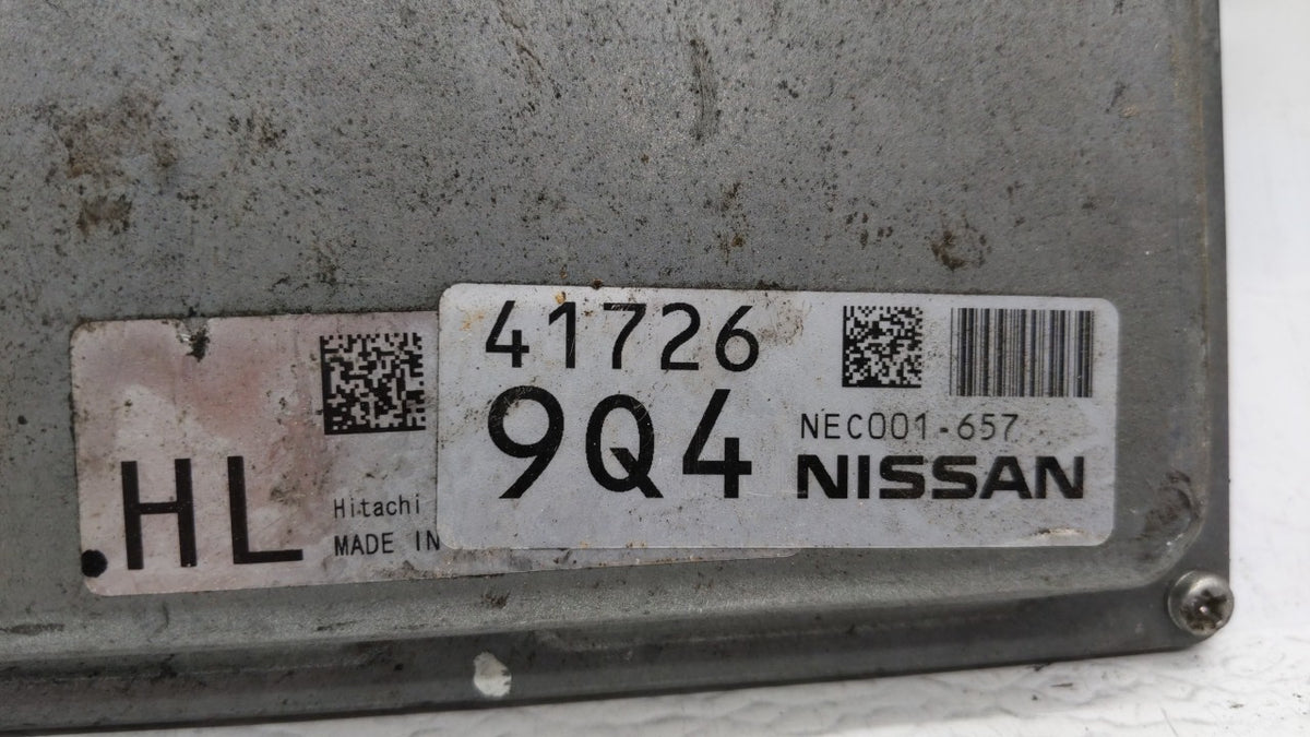 2013-2015 Nissan Rogue PCM Engine Control Computer ECU ECM PCU OEM P/N:NEC001-657 NEC005-662, NEC001-654 Fits 2013 2014 2015