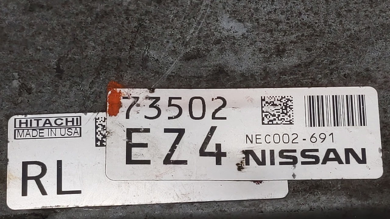 2013-2015 Nissan Rogue PCM Engine Control Computer ECU ECM PCU OEM P/N:NEC001-657 NEC005-662, NEC001-654 Fits Fits 2013 2014