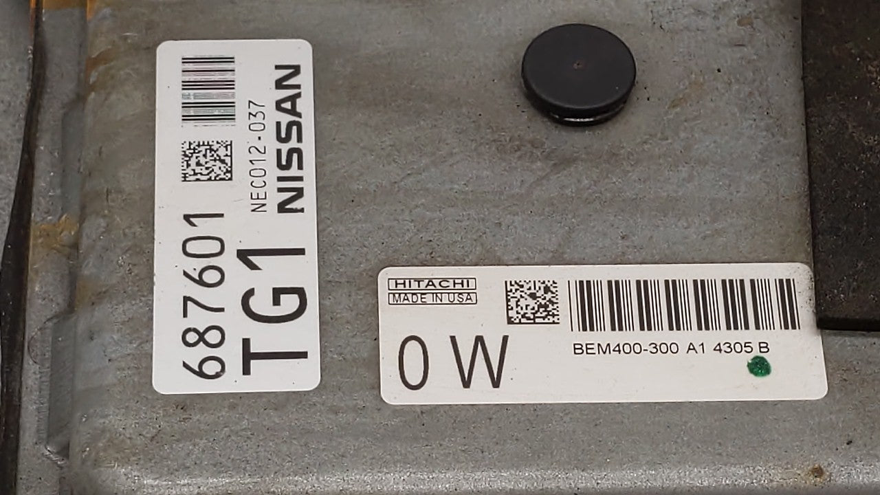 2013-2015 Nissan Rogue PCM Engine Control Computer ECU ECM PCU OEM P/N:BEM353-300 A2 NEC001-657 Fits Fits 2013 2014 2015 OEM