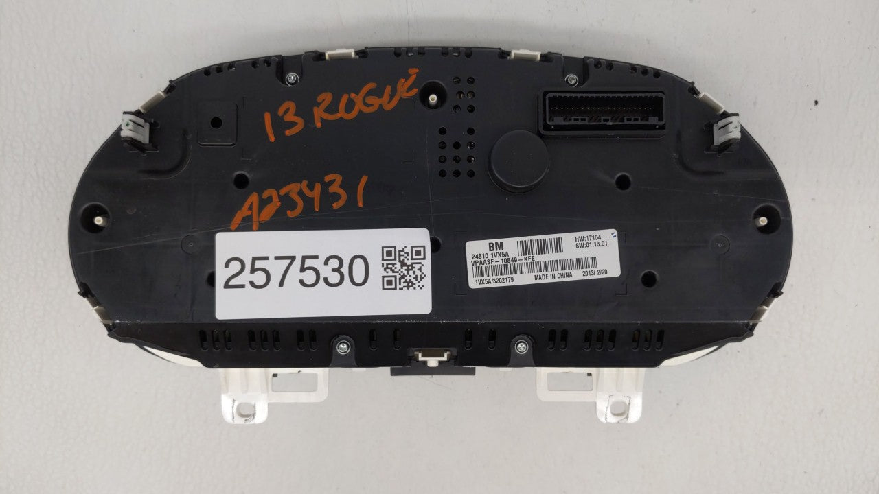 2012-2015 Nissan Rogue Instrument Cluster Speedometer Gauges P/N:24810 1VX0A 24810 1VX5C Fits Fits 2012 2013 2014 2015 OEM U