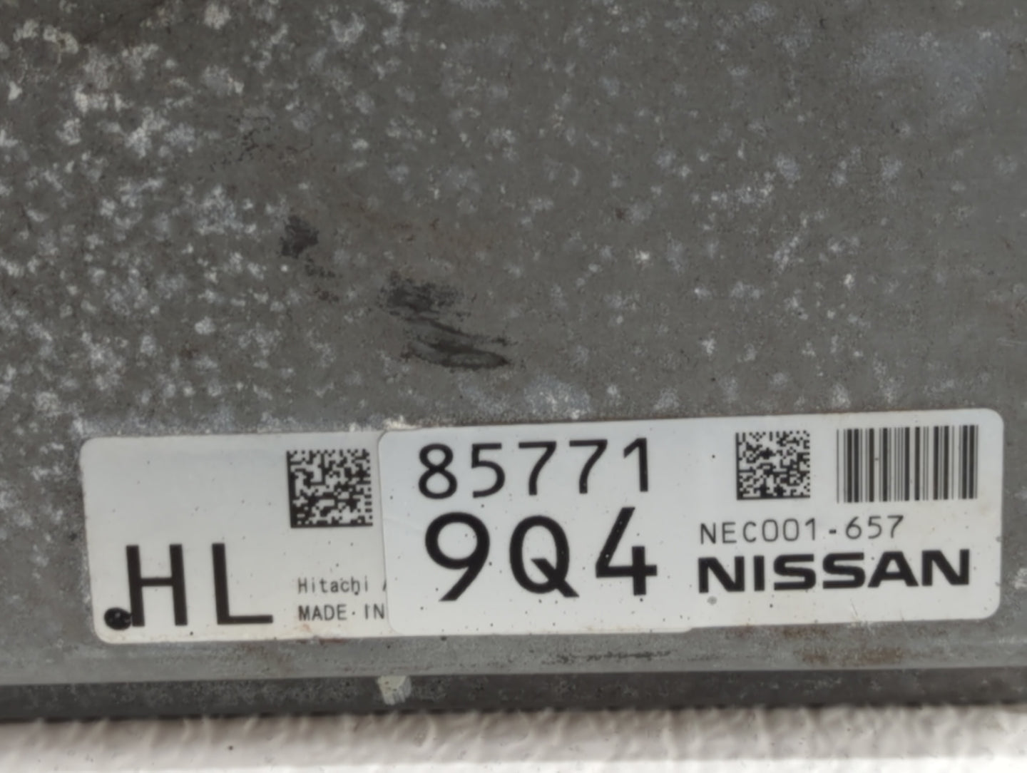 2013-2015 Nissan Rogue PCM Engine Control Computer ECU ECM PCU OEM P/N:BEM353-300 A2 NEC001-657 Fits Fits 2013 2014 2015 OEM