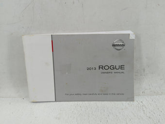 compare product 2013 Nissan Rogue Owners Manual Book Guide OEM Used Auto Parts