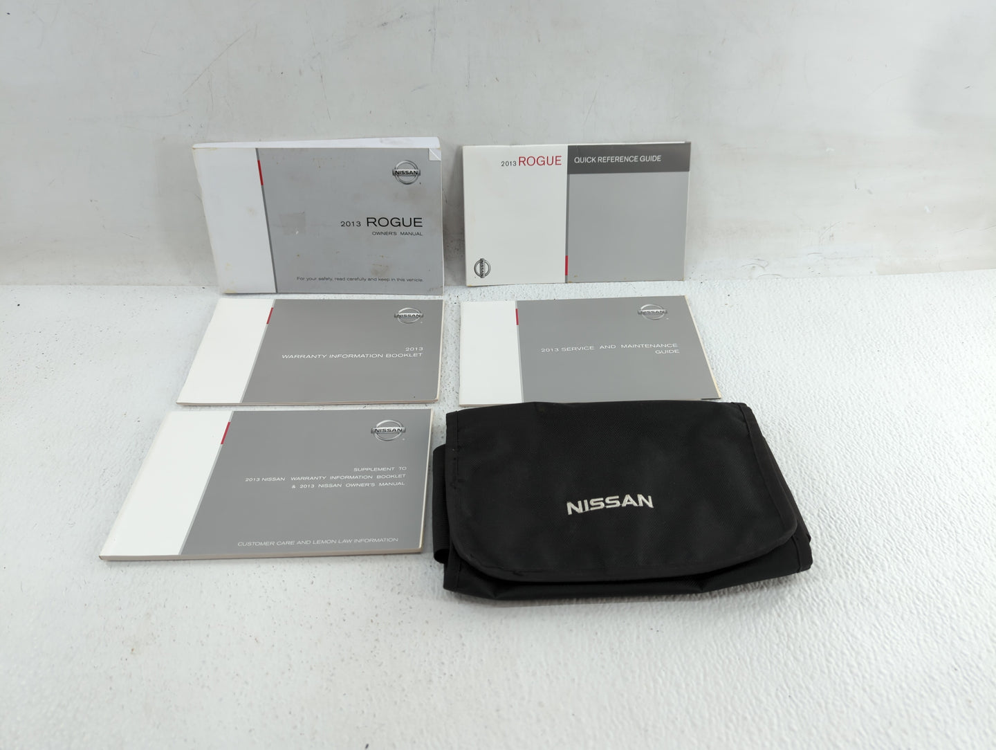 2013 Nissan Rogue Owners Manual Book Guide OEM Used Auto Parts - Oemusedautoparts1.com