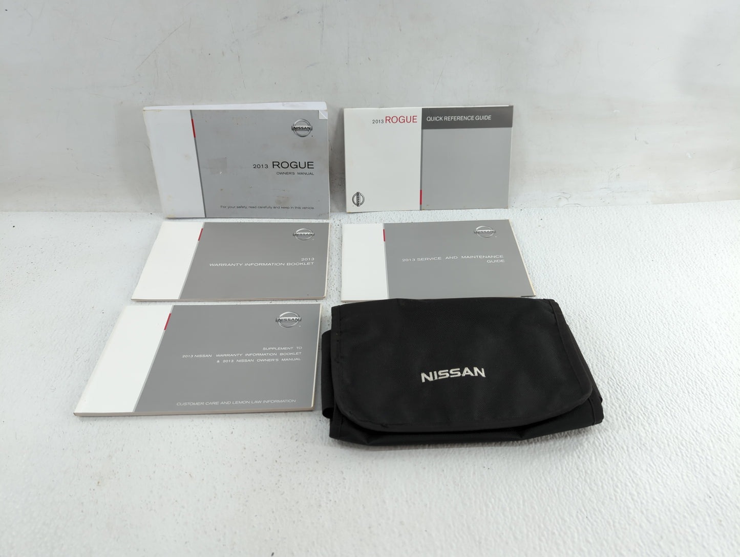 2013 Nissan Rogue Owners Manual Book Guide OEM Used Auto Parts - Oemusedautoparts1.com