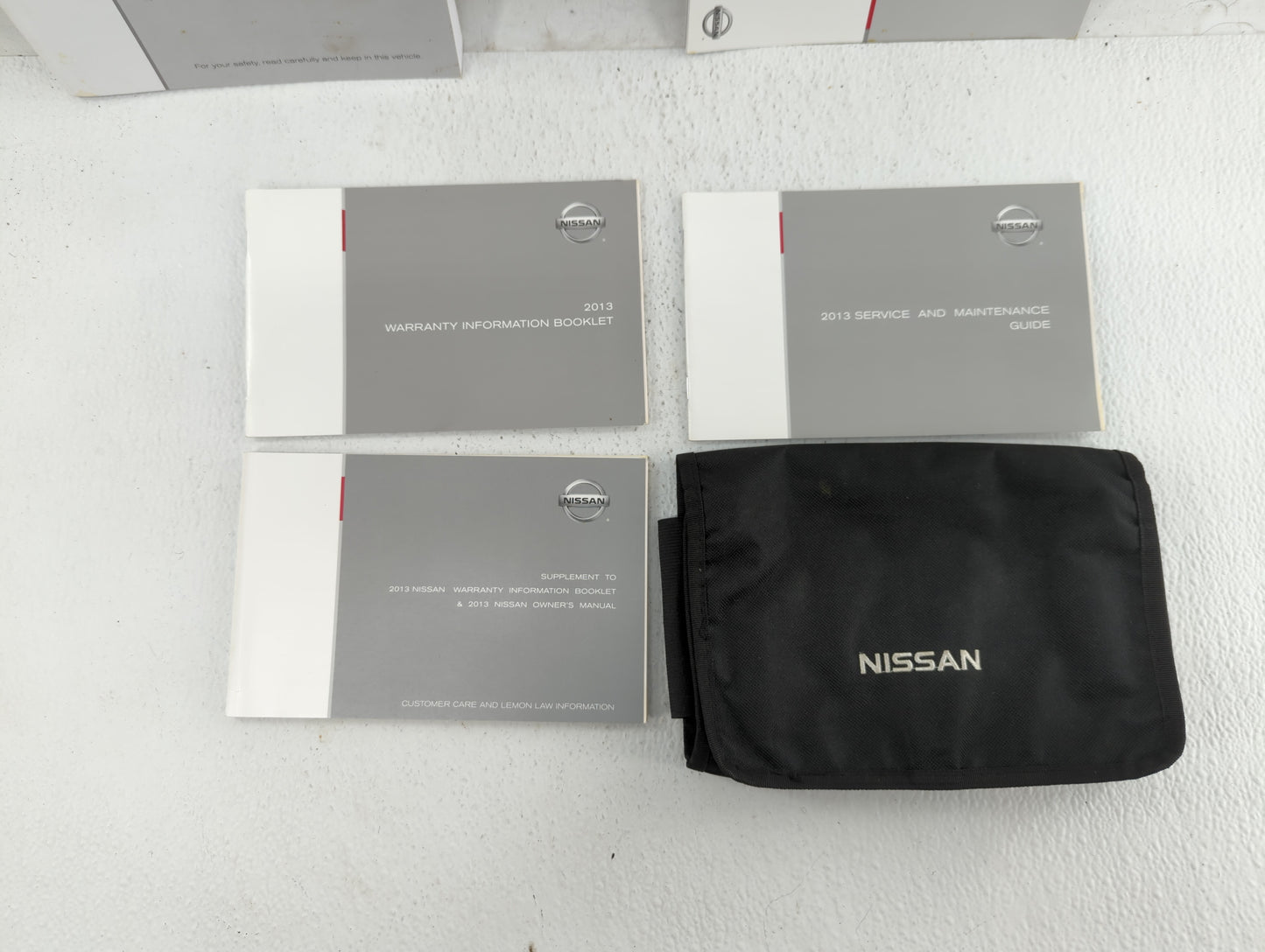 2013 Nissan Rogue Owners Manual Book Guide OEM Used Auto Parts - Oemusedautoparts1.com